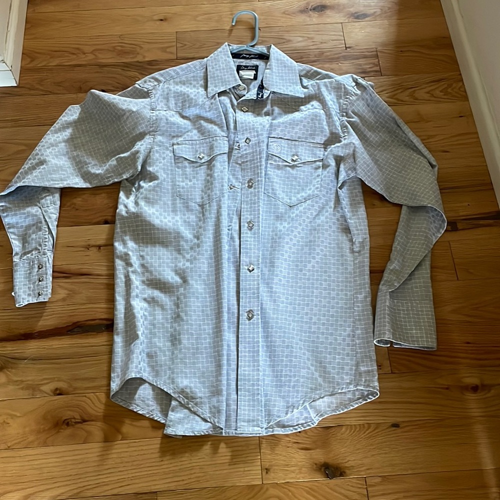 Vintage George Strait Pearl Snap